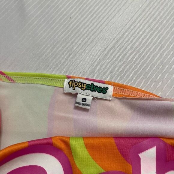 NWT Tipsy Elves Malibu Babe Bodysuit Costume Size XL New - Picture 5 of 5